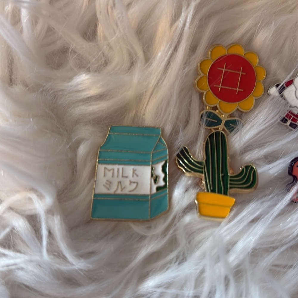 Colorful Enamel Pin Set - Picture 3 of 5